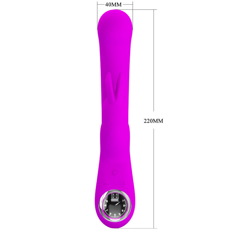 PRETTY LOVE LAMAR VIBRADOR RABBIT PUNTO G VIOLETA