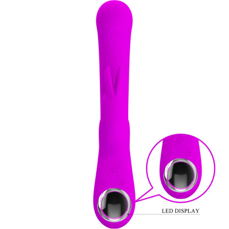 PRETTY LOVE LAMAR VIBRADOR RABBIT PUNTO G VIOLETA