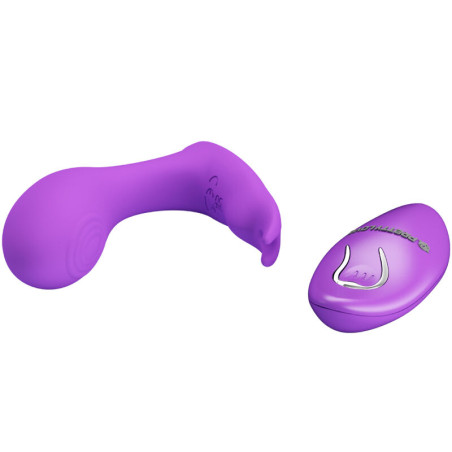 PRETTY LOVE IDABELLE VIBRATION PULSATION CONTROL REMOTO VIOLETA
