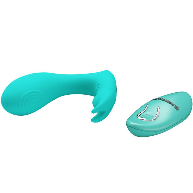 PRETTY LOVE IDABELLE VIBRATION PULSATION CONTROL REMOTO AZUL