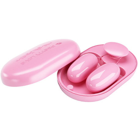 PRETTY LOVE FUN BOX BALA VIBRADORA ROSA