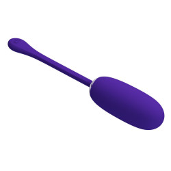 PRETTY LOVE JULIUS WATERPROOF RECHARGEABLE VIBRATING EGG PURPLE 2