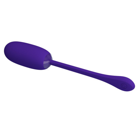 PRETTY LOVE JULIUS HUEVO VIBRADOR IMPERMEBLE RECARGABLE LILA