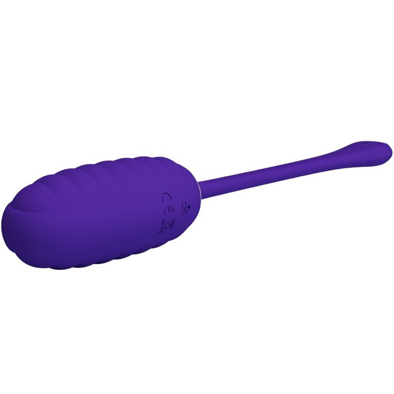 PRETTY LOVE KIRK HUEVO VIBRADOR RECARGABLE LILA