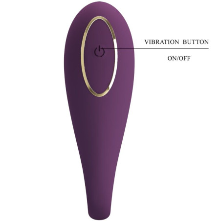PRETTY LOVE AUGUST VIBRADOR DOBLE PLACER APP REMOTE