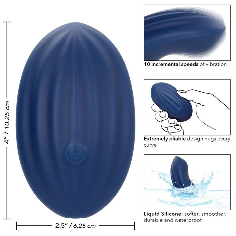 CALEXOTICS CASHMERE VELVET CURVE AZUL
