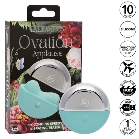 CALEXOTICS OVATION APPLAUSE ESTIMULADOR VERDE AGUA