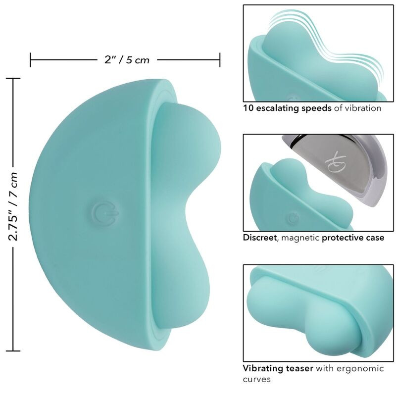 CALEXOTICS OVATION APPLAUSE ESTIMULADOR VERDE AGUA