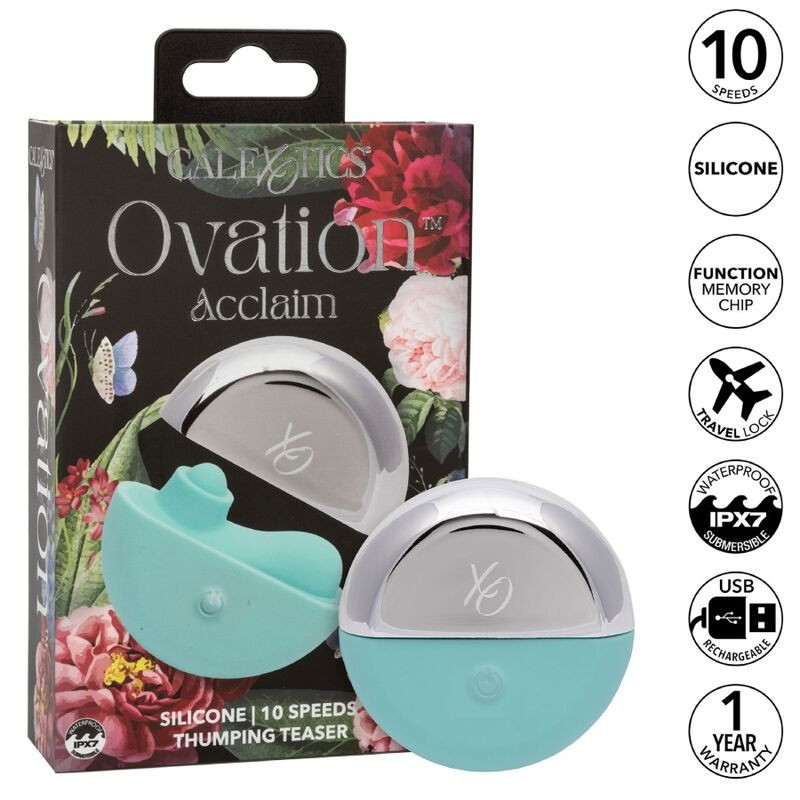 CALEXOTICS OVATION ACCLAIM ESTIMULADOR VERDE AGUA