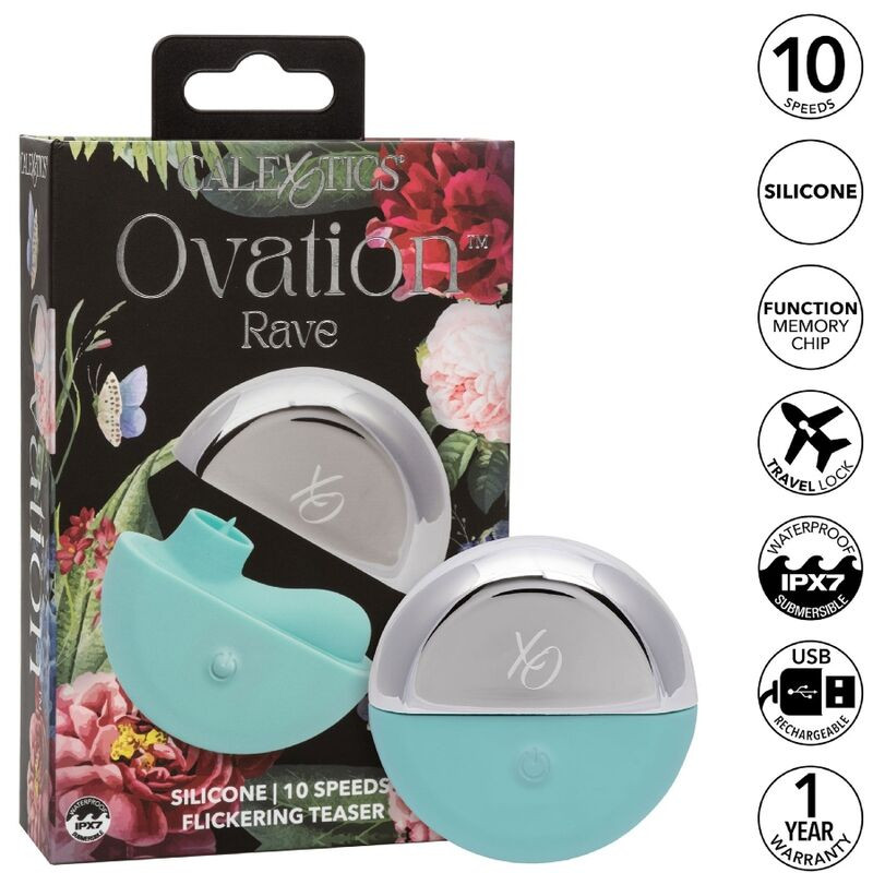 CALEXOTICS OVATION RAVE ESTIMULADOR VERDE AGUA