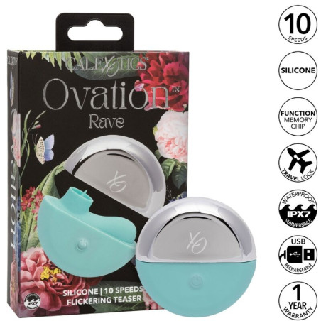 CALEXOTICS OVATION RAVE ESTIMULADOR VERDE AGUA