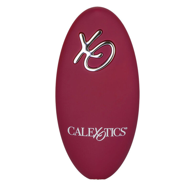 CALEXOTICS RIDER MASAJEADOR DOBLE MOTOR CONTROL REMOTO ROJO