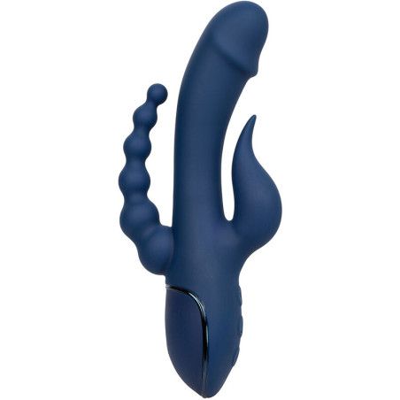 CALEXOTICS VIBRADOR TRIPLE ORGASM AZUL