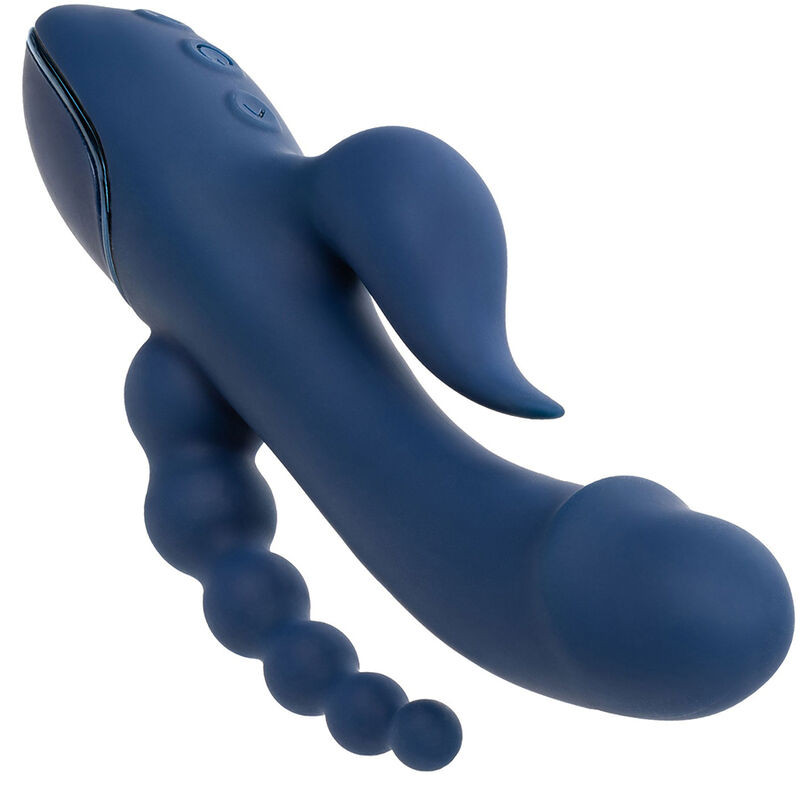 CALEXOTICS VIBRADOR TRIPLE ORGASM AZUL