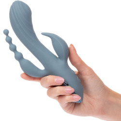 CALEXOTICS VIBRADOR TRIPLE EXTASIS GRIS