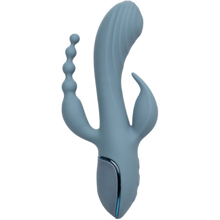 CALEXOTICS VIBRADOR TRIPLE EXTASIS GRIS