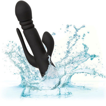 CALEXOTICS VIBRADOR TRIPLE EUPHORIA NEGRO