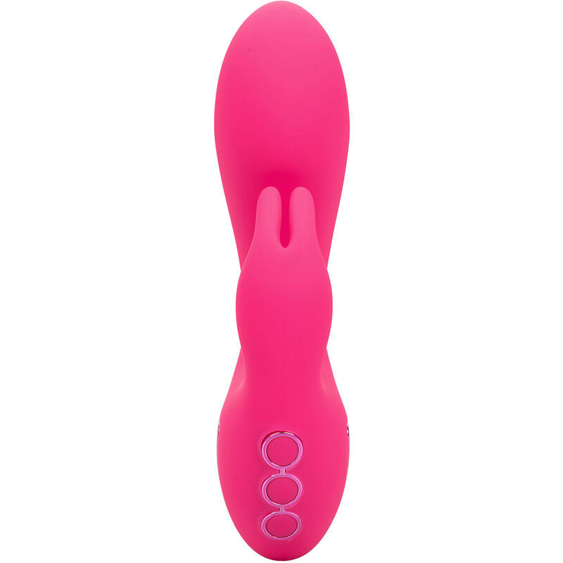 CALEXOTICS SO CAL SUSHINE VIBRATOR RABBIT FUCSIA BY CALIFORNIA DREAMING