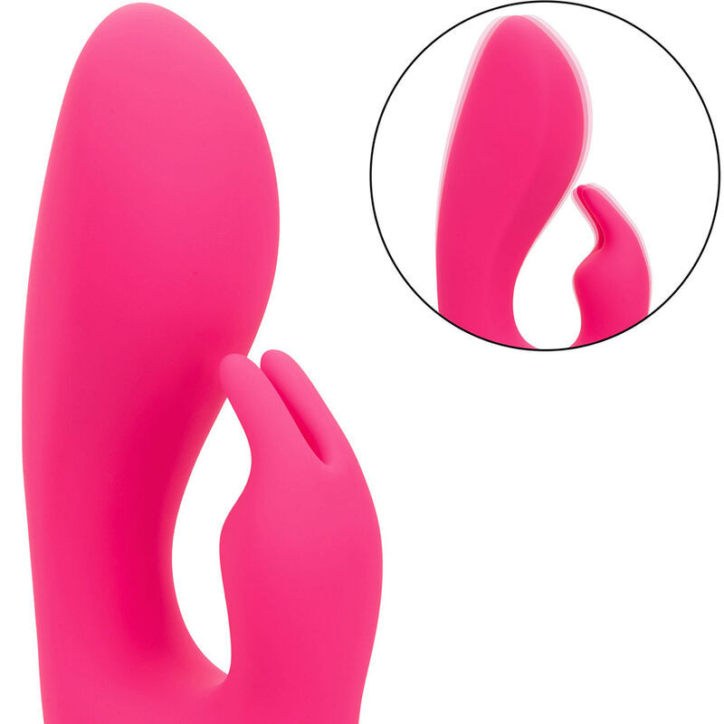 CALEXOTICS SO CAL SUSHINE VIBRATOR RABBIT FUCSIA BY CALIFORNIA DREAMING