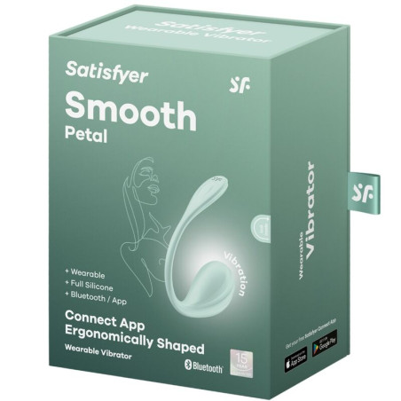 SATISFYER SMOOTH PETAL ESTIMULADOR PUNTO G VERDE AGUA APP GRATUITA