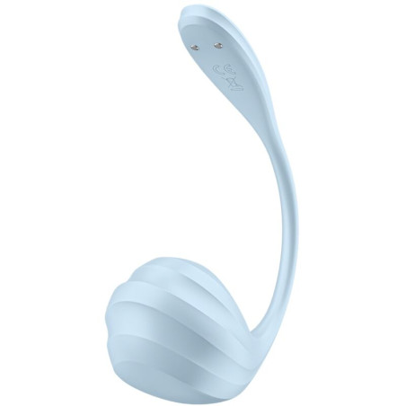 SATISFYER SMOOTH PETAL ESTIMULADOR PUNTO G CELESTE APP GRATUITA