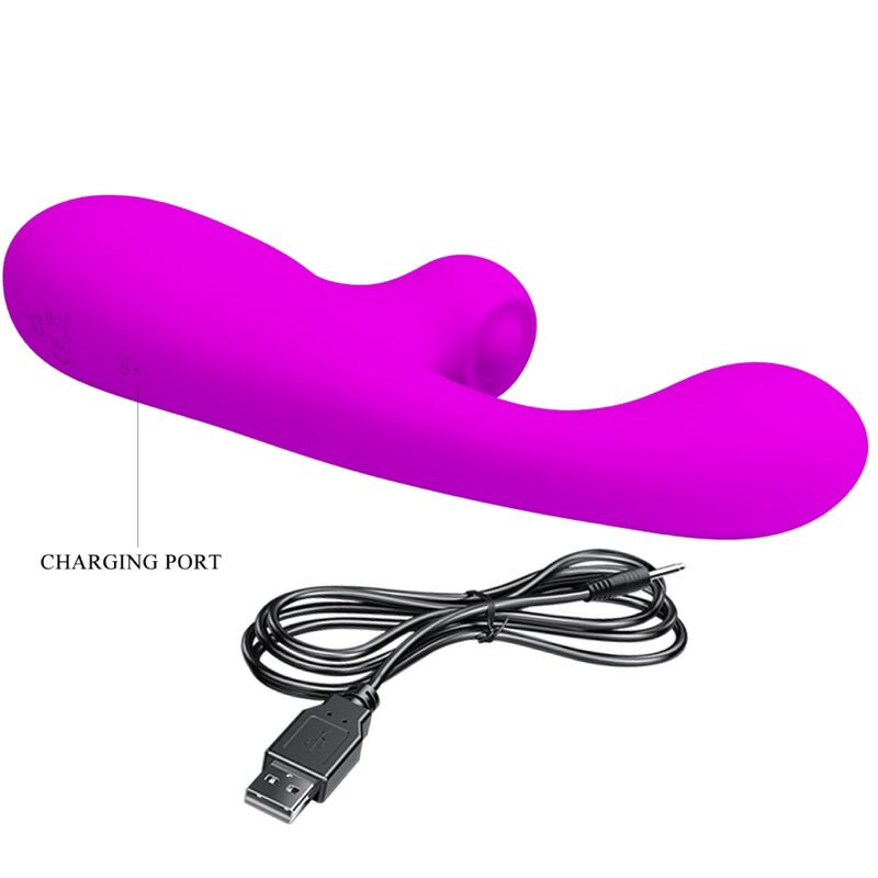 PRETTY LOVE SKYLAR VIBRADOR ESTIMULADOR PURPURA
