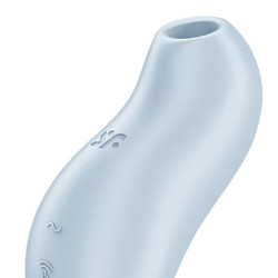 SATISFYER POCKET PRO 1 ESTIMULADOR CLITORIS AZUL CLARO 2