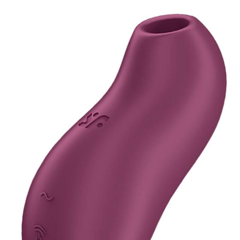 SATISFYER POCKET PRO 1 ESTIMULADOR CLITORIS GRANATE