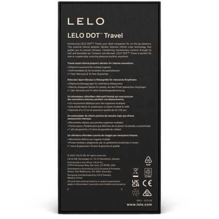 LELO DOT TRAVEL ESTIMULADOR DE CLITORIS MORADO