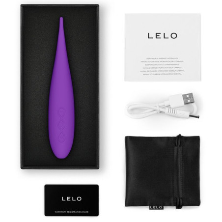 LELO DOT TRAVEL ESTIMULADOR DE CLITORIS MORADO