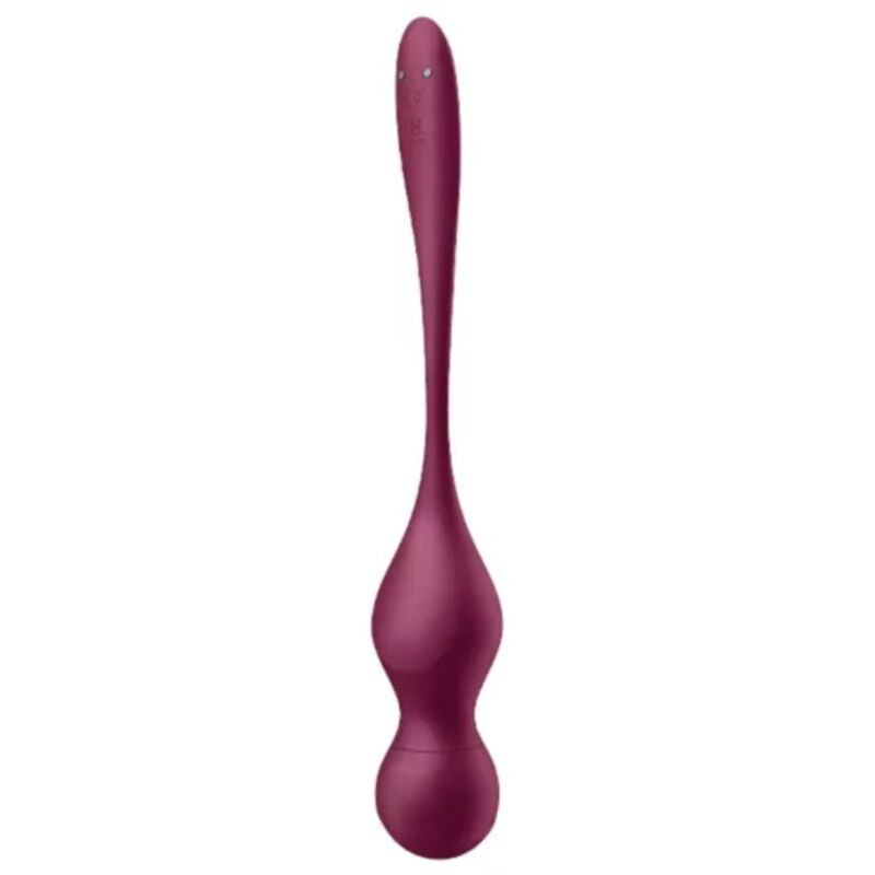 SATISFYER LOVE BIRDS VARY BOLAS VIBRADORES APP GRATUITA ROJO VINO