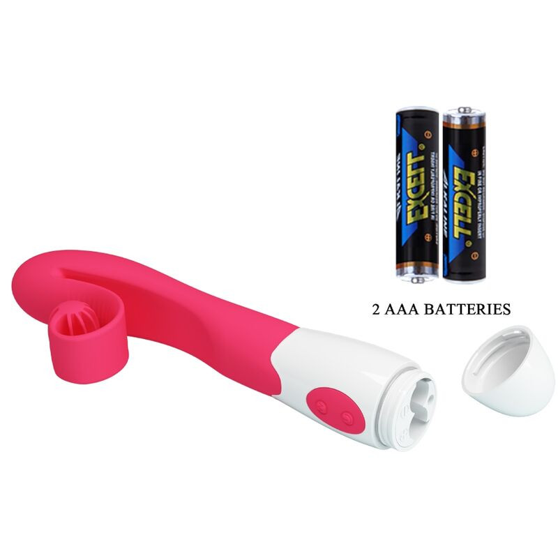 ROMANCE VIBRADOR Y ESTIMULADOR 30 VELOCIDADES ROSA