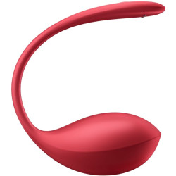 SATISFYER SHINY PETAL ESTIMULADOR PUNTO G CONTROL REMOTO ROJO APP GRATUITA 2
