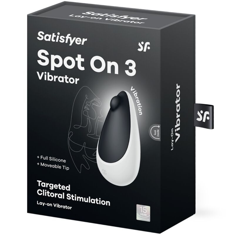 SATISFYER SPOT ON 3 ESTIMULADOR DE CLITORIS NEGRO