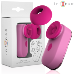 INTENSE SABRINA TRAVEL SET ESTIMULADOR DE CLITORIS ROSA 2