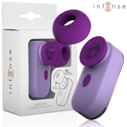 INTENSE SABRINA TRAVEL SET ESTIMULADOR DE CLITORIS VIOLETA 2