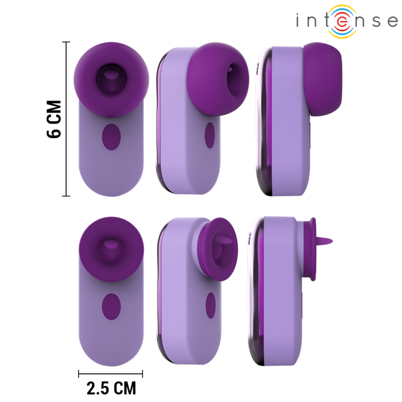 INTENSE SABRINA TRAVEL SET ESTIMULADOR DE CLITORIS VIOLETA