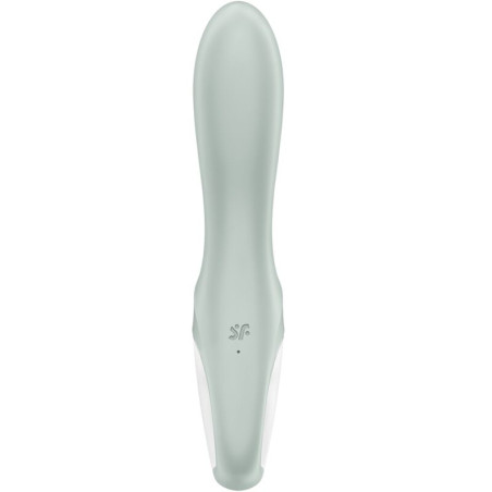 SATISFYER AIR PUMP BOOTY 3 VIBRADOR ANAL INFLABLE VERDE GRIS