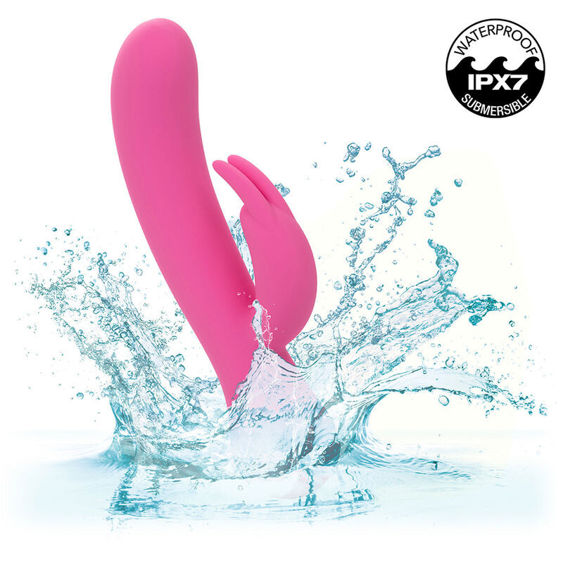 CALEXOTICS FIRST TIME VIBRADOR RABBIT RECARGABLE ROSA