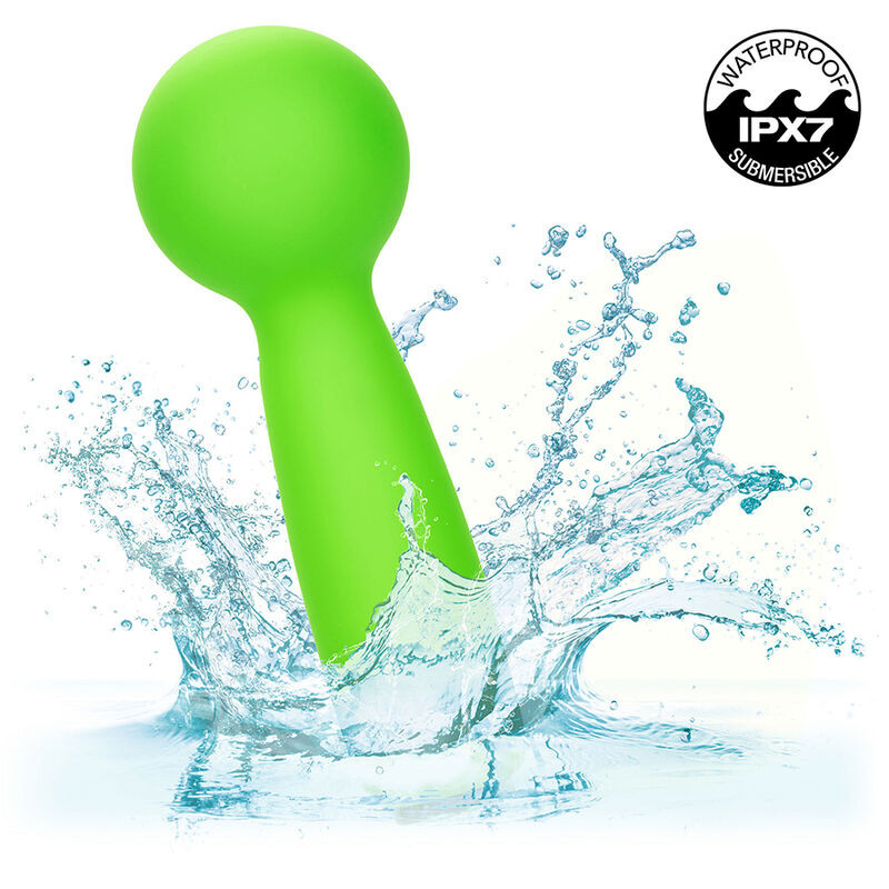 CALEXOTICS NEON VIBES THE BUBBLY VIBE MINI MASAJEADOR 10 VIBRACIONES VERDE