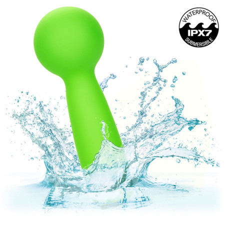 CALEXOTICS NEON VIBES THE BUBBLY VIBE MINI MASAJEADOR 10 VIBRACIONES VERDE