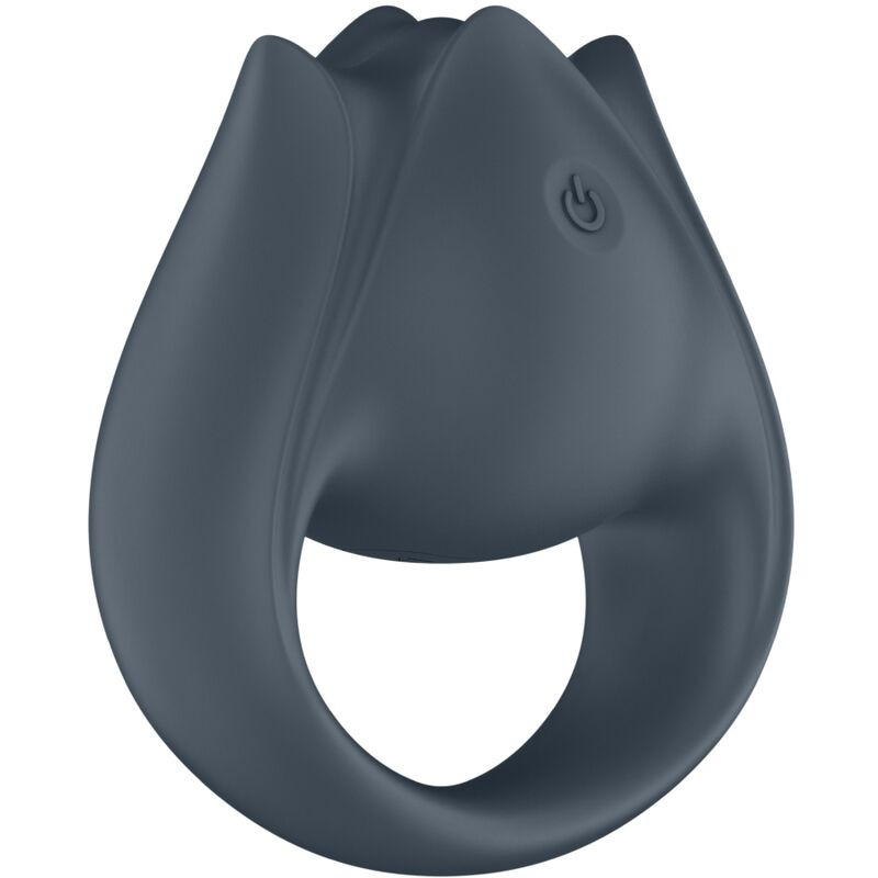 SATISFYER PERFECT PAIR 2 MULTIVIBRADOR 2 EN 1 ANILLO PARA PENE ESTIMULADOR DE DEDO GRIS