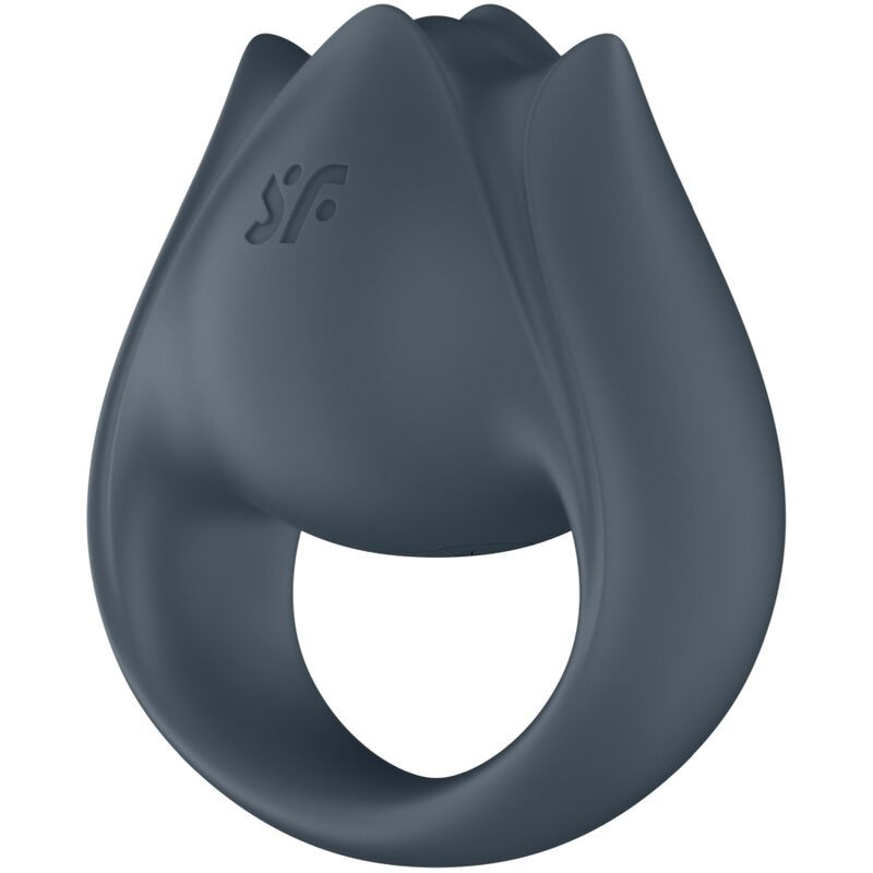 SATISFYER PERFECT PAIR 2 MULTIVIBRADOR 2 EN 1 ANILLO PARA PENE ESTIMULADOR DE DEDO GRIS