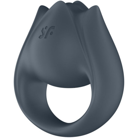 SATISFYER PERFECT PAIR 2 MULTIVIBRADOR 2 EN 1 ANILLO PARA PENE ESTIMULADOR DE DEDO GRIS