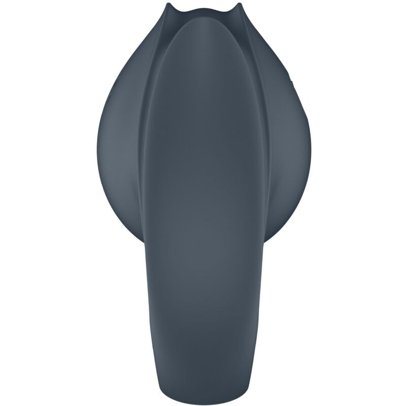 SATISFYER PERFECT PAIR 2 MULTIVIBRADOR 2 EN 1 ANILLO PARA PENE ESTIMULADOR DE DEDO GRIS