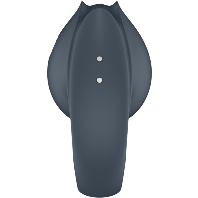 SATISFYER PERFECT PAIR 2 MULTIVIBRADOR 2 EN 1 ANILLO PARA PENE ESTIMULADOR DE DEDO GRIS