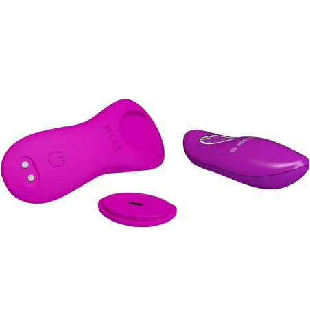 PRETTY LOVE ROMARIO ESTIMULADOR LAY ON CLITORIS CONTROL REMOTO ROSA