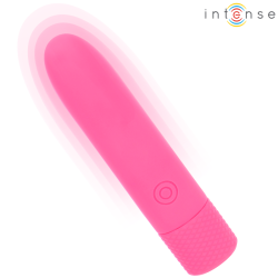 INTENSE SYMONE BALA VIBRADORA RECARGABLE POR USB 8 VIBRACIONES ROSA 10 X 22 CM 2