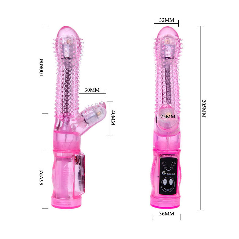 BAILE VIBRADOR INTIMATE LOVER TEASE LILA
