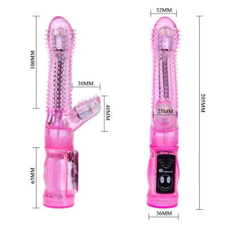 BAILE VIBRADOR INTIMATE LOVER TEASE LILA